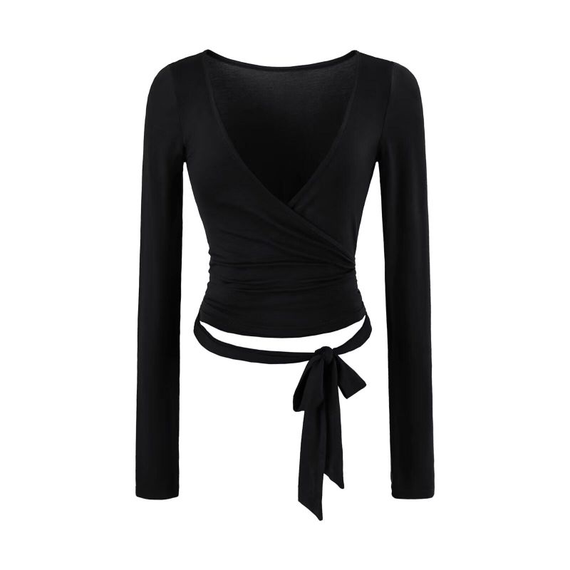 Lavi V Neck Wrap Top