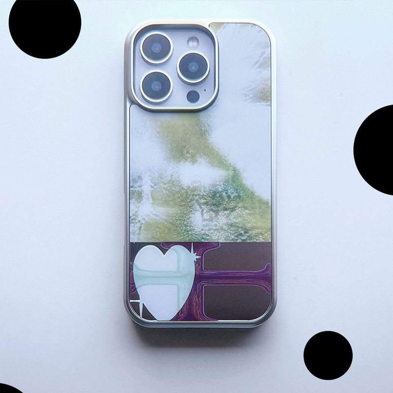 hasroom（hasroom）の「[silver glass mirror] ラブモス（スマホグッズ/小物）」