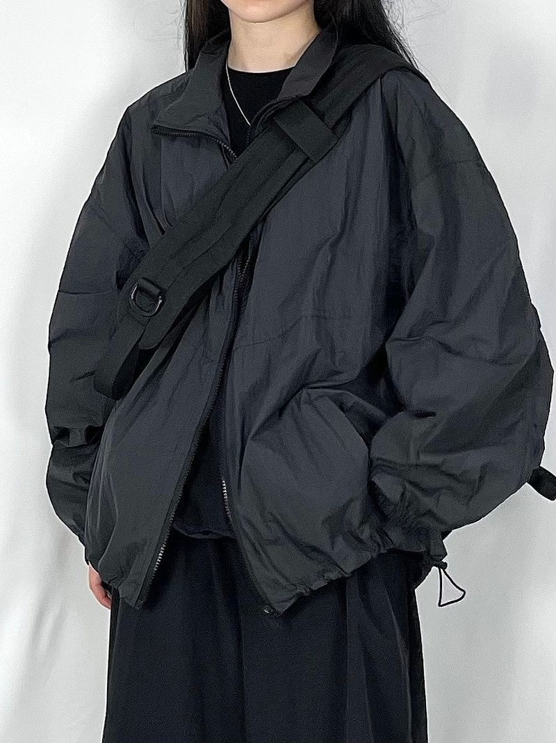 Velcro over sling-bag