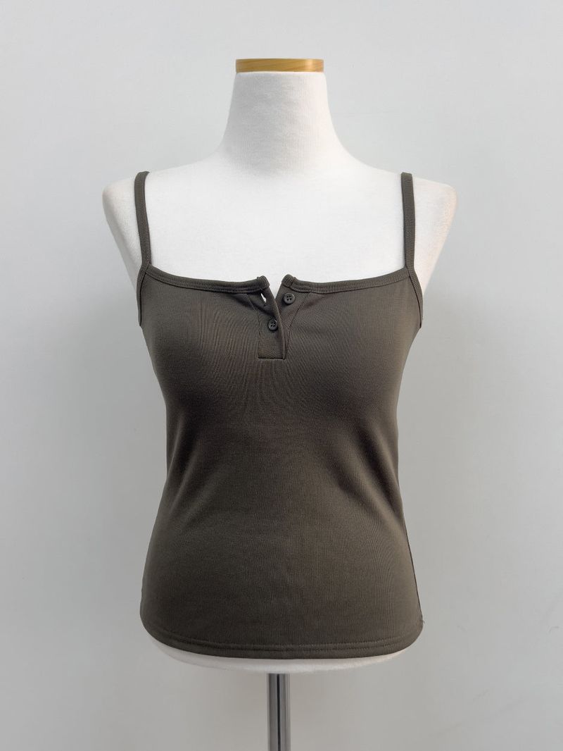 Soft Square Neck Sleeveless