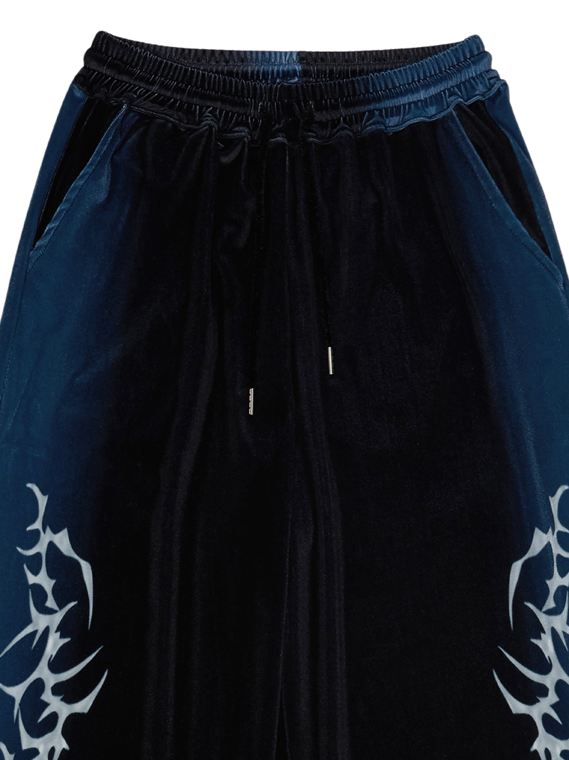 Tribal Velvet Pants(BK)