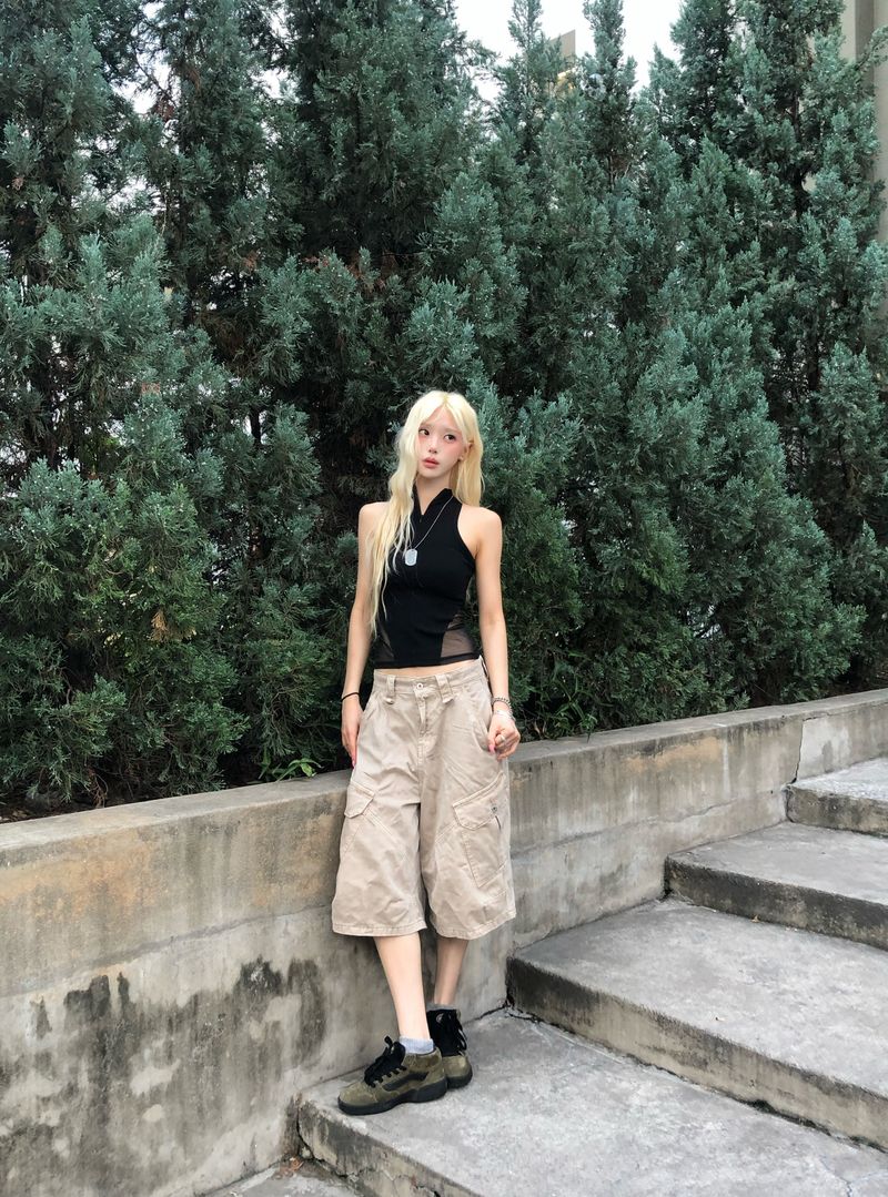 Cargo Bermuda Pants