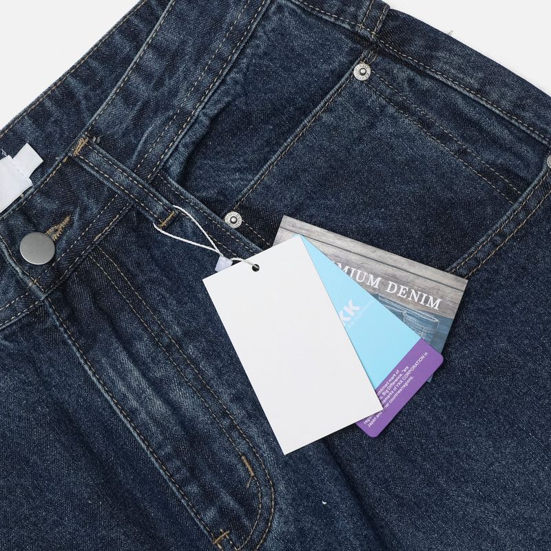 LMN core 7 thread count wide denim pants (2 colors)