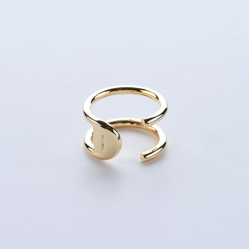 HAWHA(ハワ)の「EDGE CLIP RING - GOLD(Accessories)」