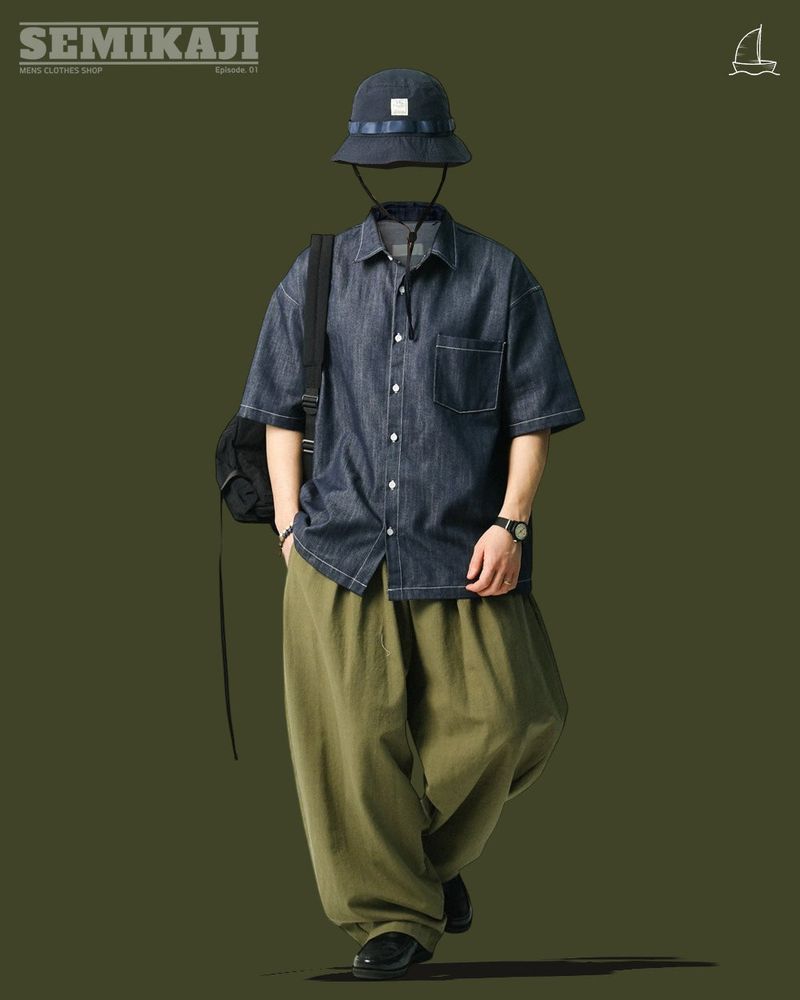 [SEMADE] Summer Linen Banding Balloon Pants