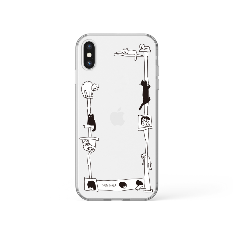 susstore（ソスストア）の「Cat Tower 12cats phone case（Smartphone Accessories）」