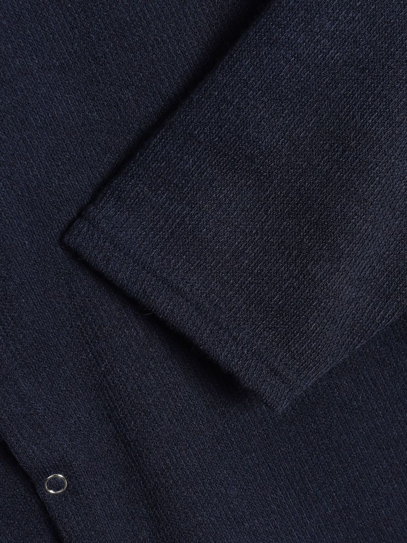 Pino Crop Ribbed Button Cardigan (5c)