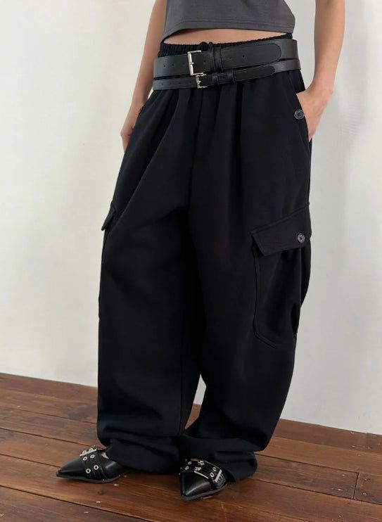 UTILITY CARGO SWEAT PANTS
