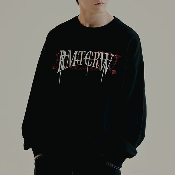 VOLUME LOGO CREWNECK