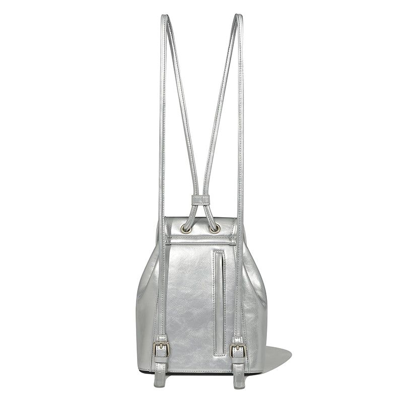 POCKET SIGNATURE BACKPACK [SILVER]