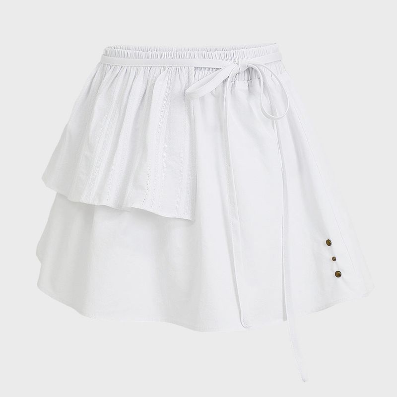 DUET SKIRT IN WHITE