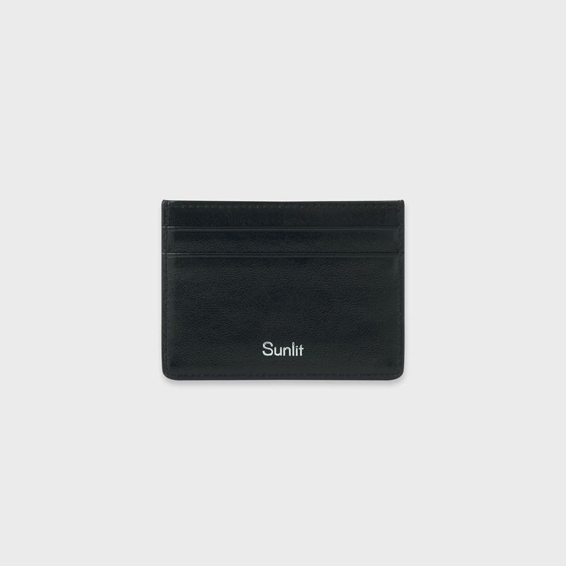 Sunlit Card Wallet (Black)