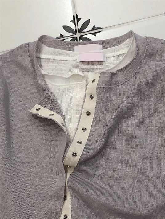 KOSI MODAL SNAP CARDIGAN (5C)