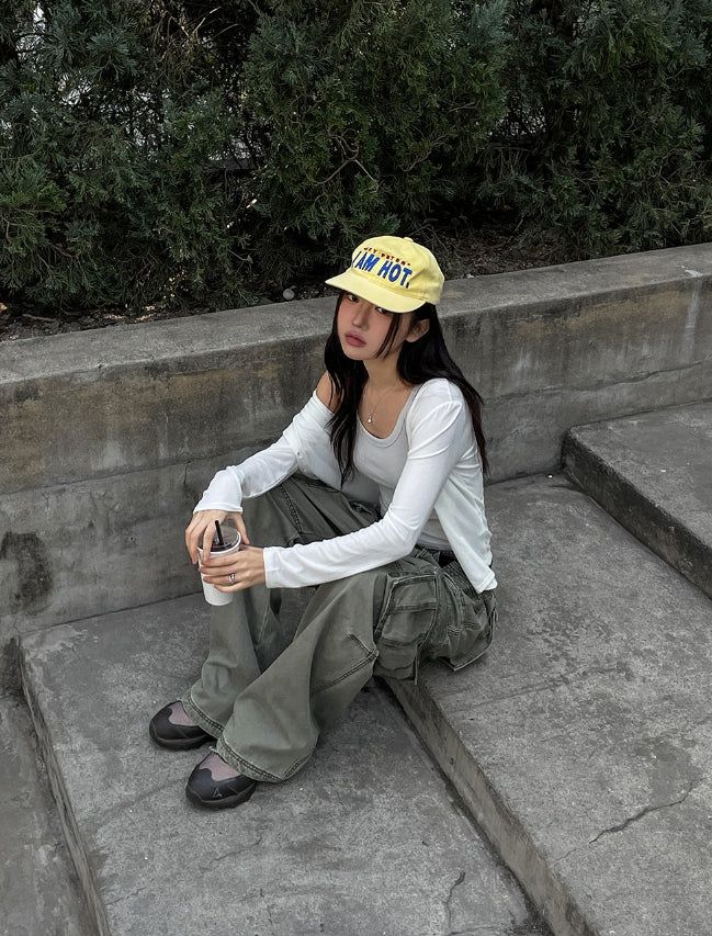 Pitt Vintage Utility Pocket Cargo Pants