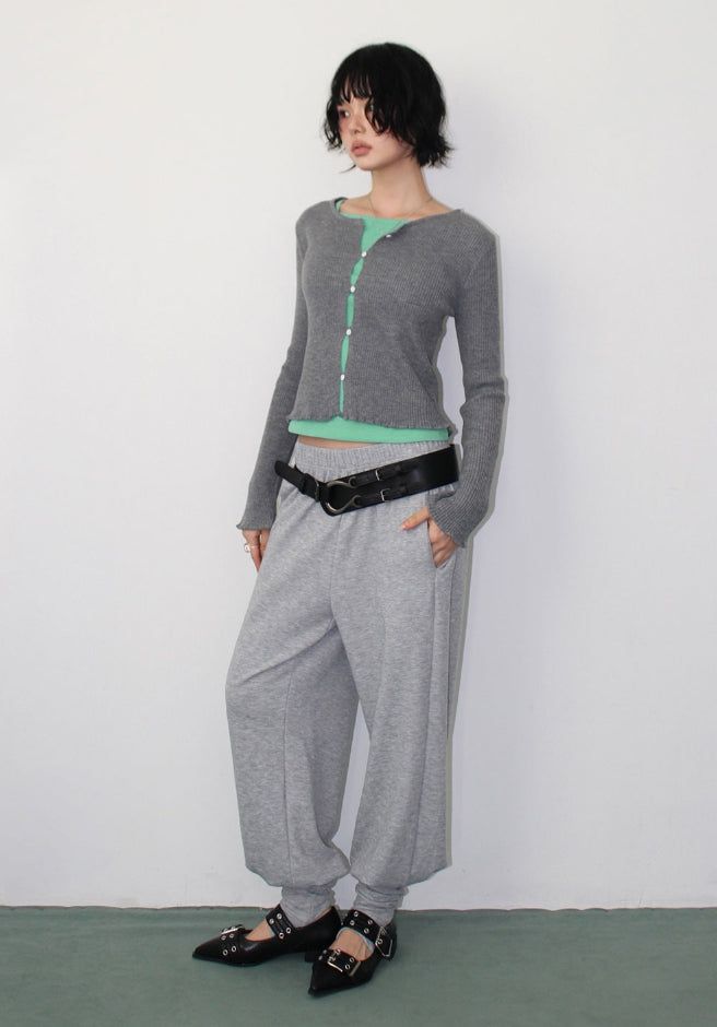 MIGNON BUTTON CARDIGAN