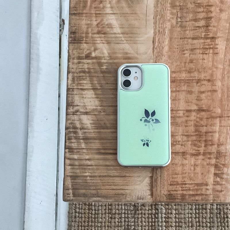 Melon Pudding (silver epoxy bumper case)