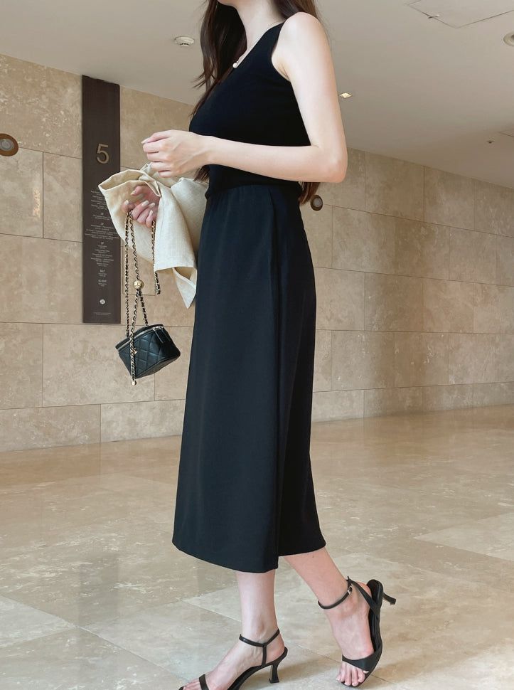 Luan Cool Banding H-Line Skirt
