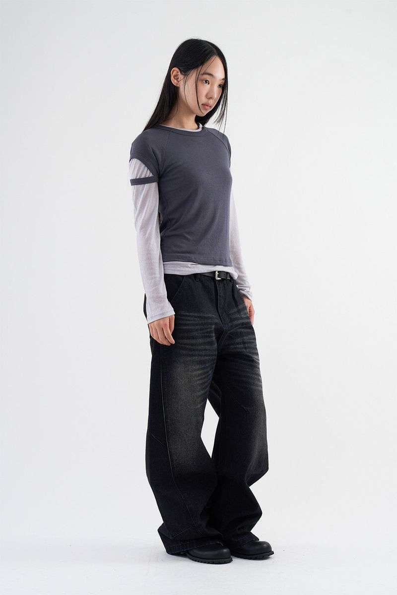 Ner Cutout Slim T-shirt
