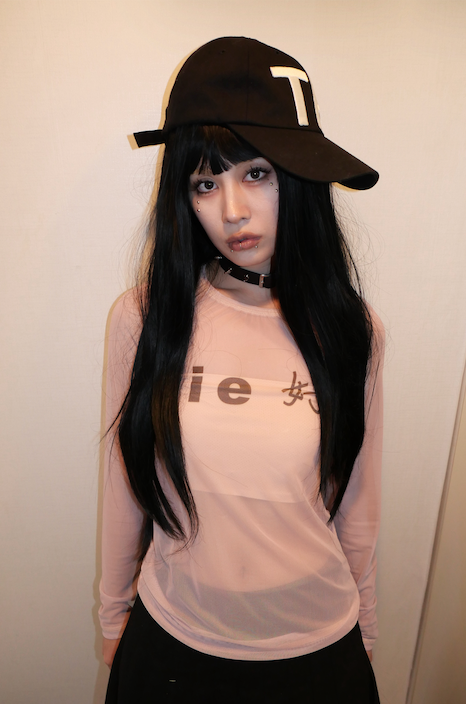 STEKI YOUTH（ステキユース）の「Die 好き - メッシュTシャツ（トップス）」