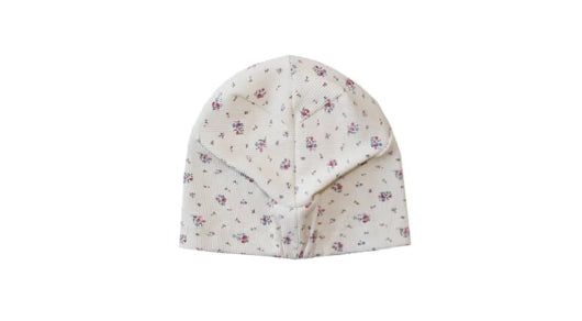 FLOWER WAFFLE BEANIE