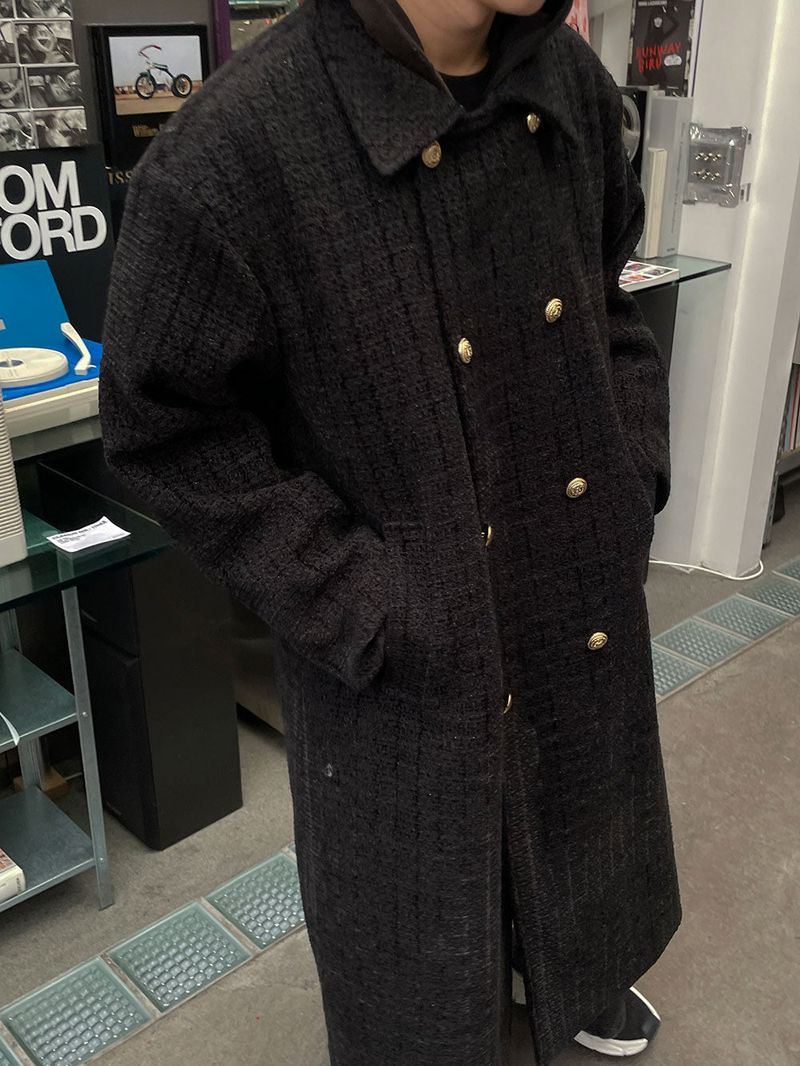 3 TAP Emma Wool Tweed Coat (2color)