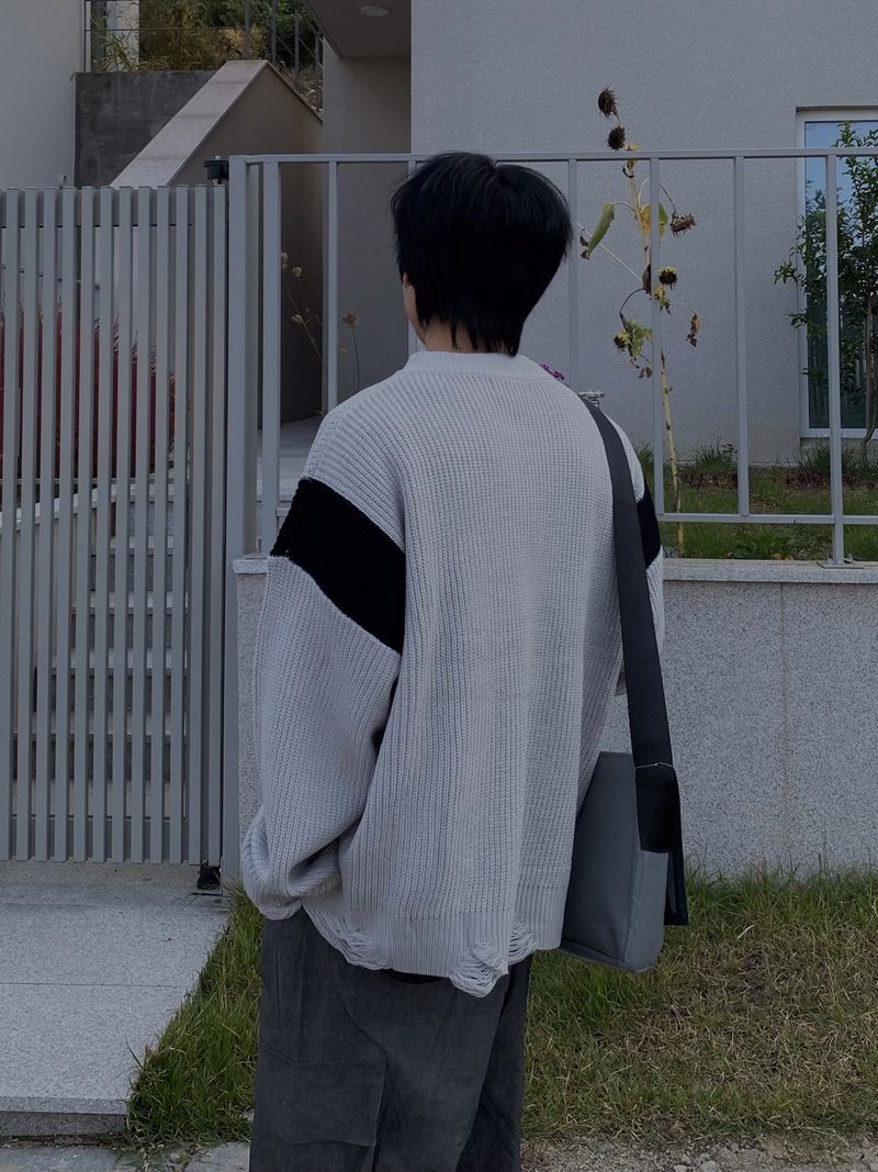 Vintage wear knit zip up 2C