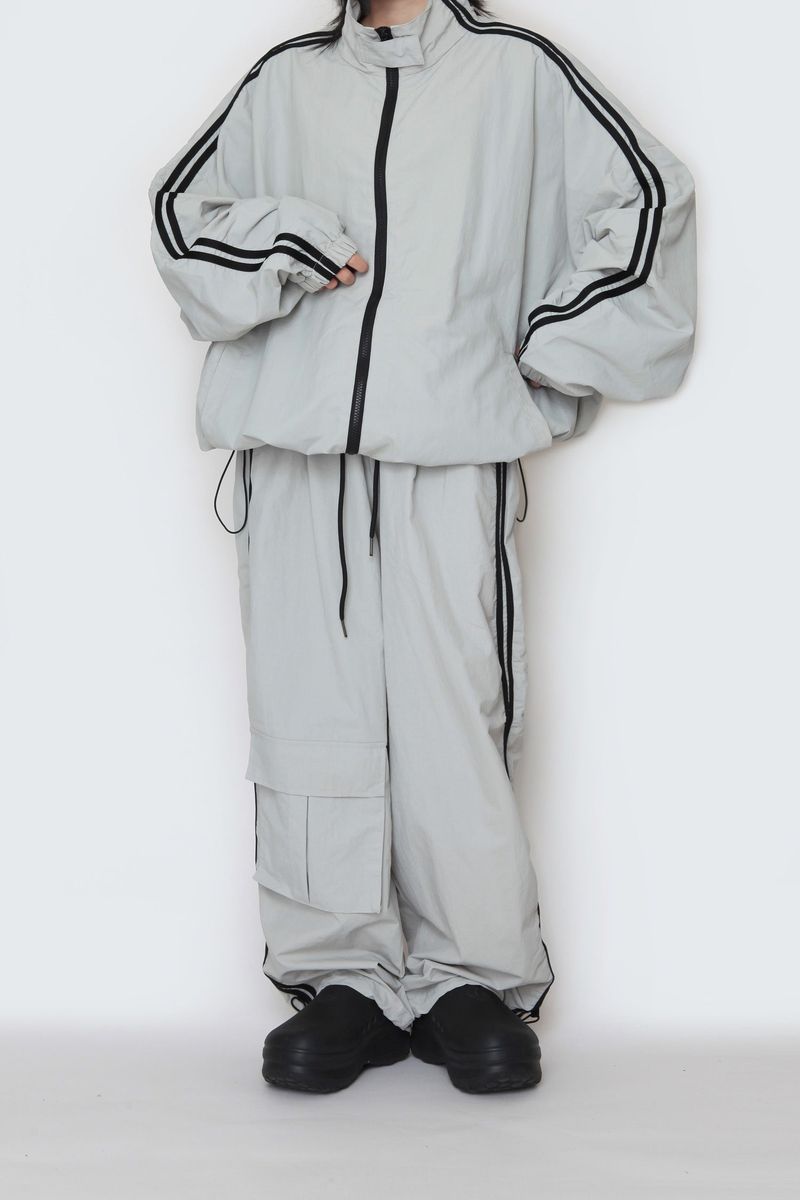 Track High Neck Zip-Up