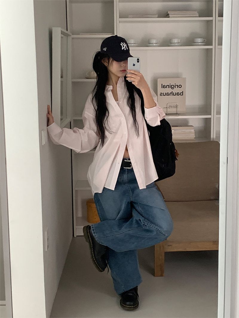 TUCK BALLOON JEANS (2C)