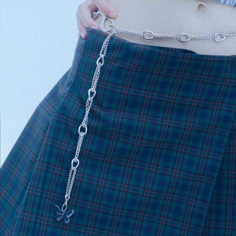 1 6 butterfly chain belt