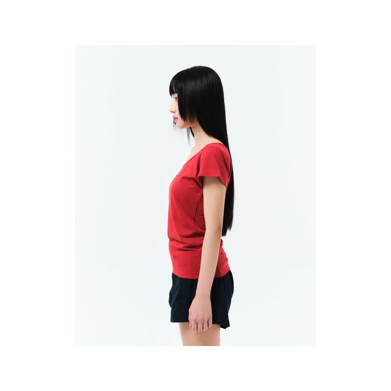 Basic Tee RubyRed