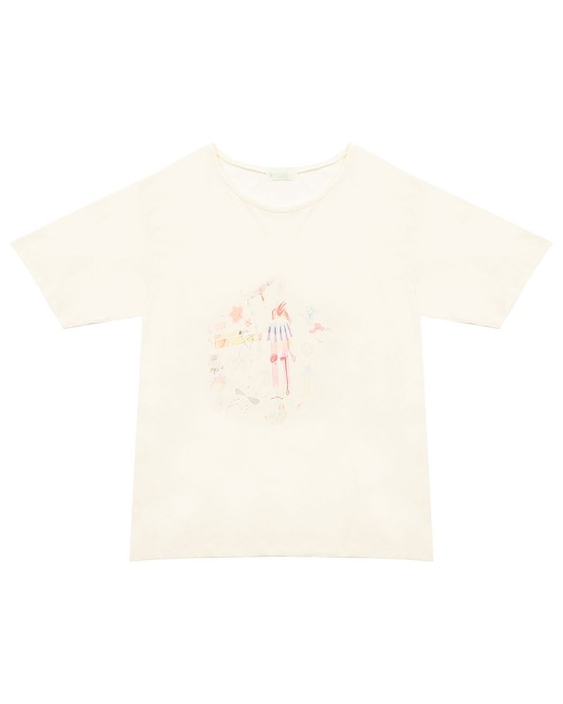 OSHIGH（オスハイ）の「Utopia Tee Cream（Tops）」