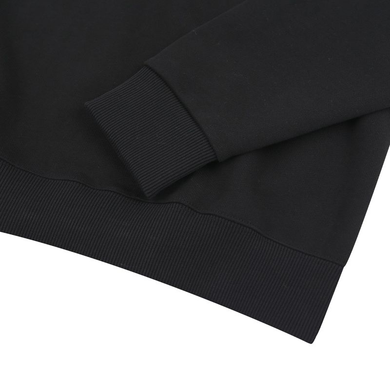 MVR PATCH LOGO SLEEK SWEATSHIRT BLACK