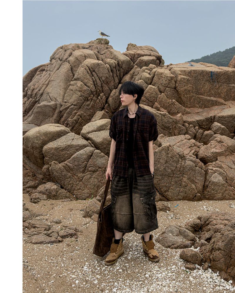 Brent Cargo Panel Bermuda Pants