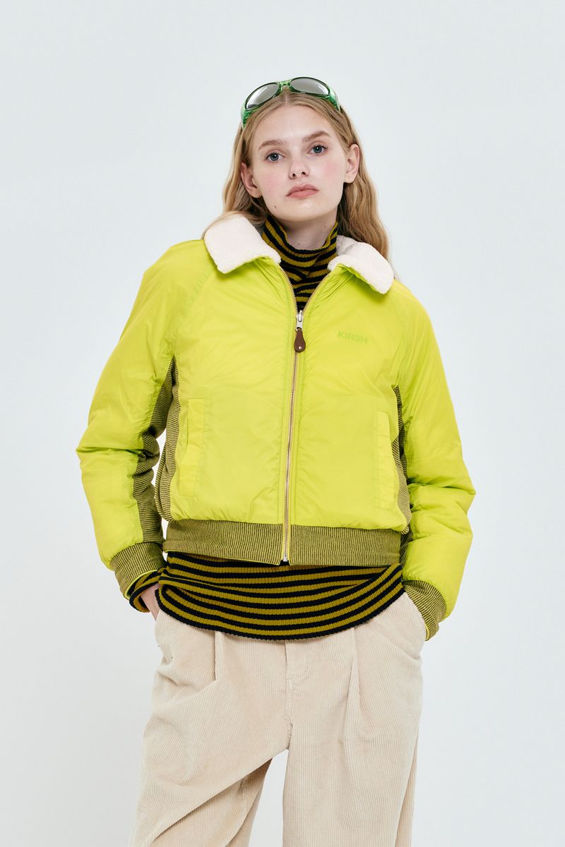 KIRSH（キルシー）の「CHERRY REVERSIBLE OUTDOOR JACKET [LIME]（Jackets/Outerwear）」