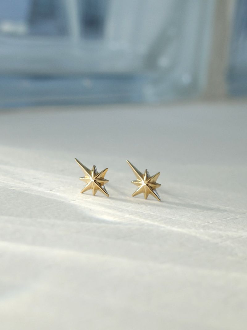 Polaris Earrings - Gold