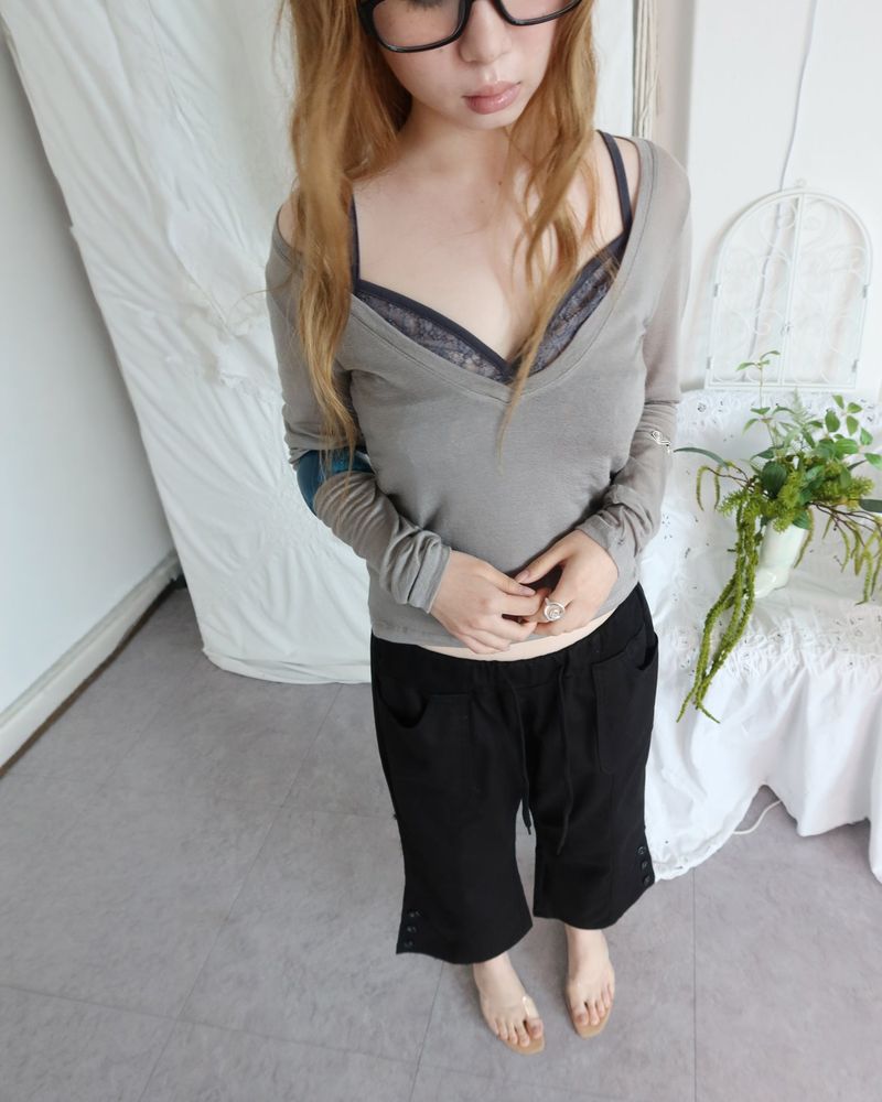 MOSS LACE CAMI