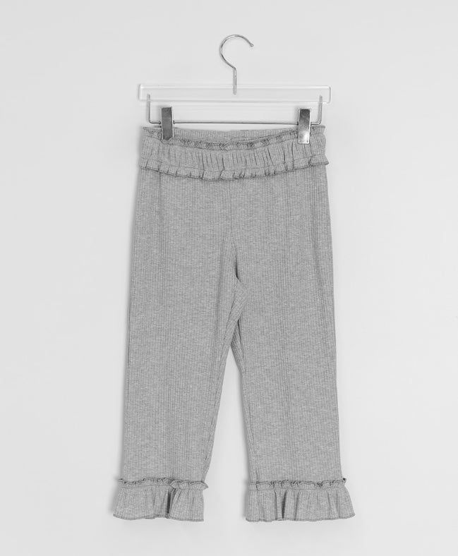 Coor Capri Frill Leggings Pants