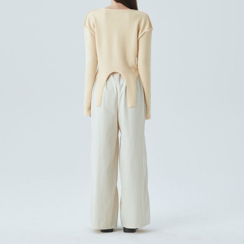 DAS DOUBLE STRAP PANTS / IVORY