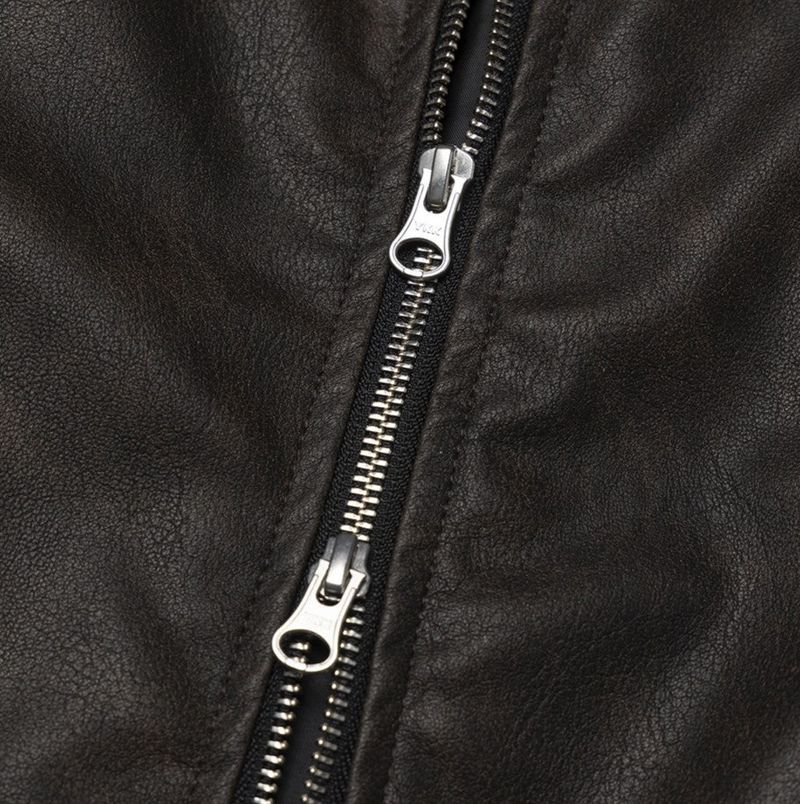 Dept Fur Leather Jacket (3color)