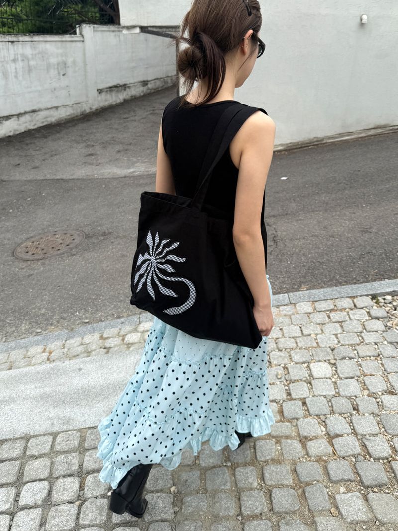 dot cake skirt