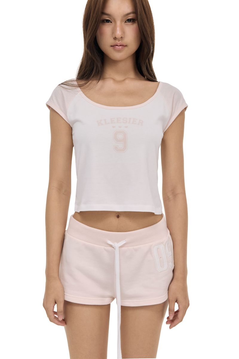 09 Numbering shorts, Pink