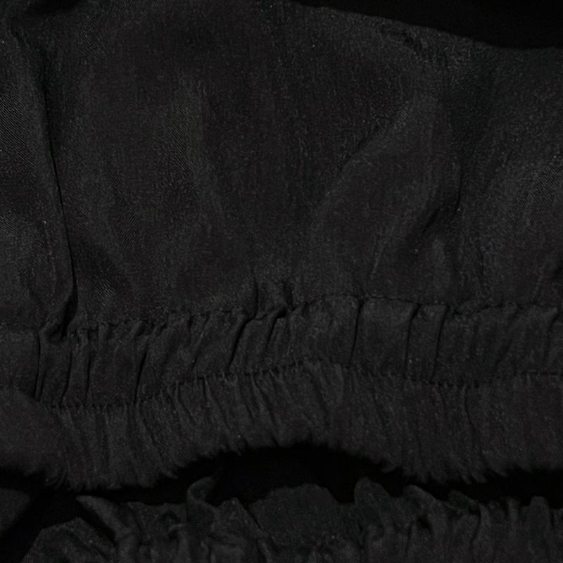 street shape shortsleeve zipup_black