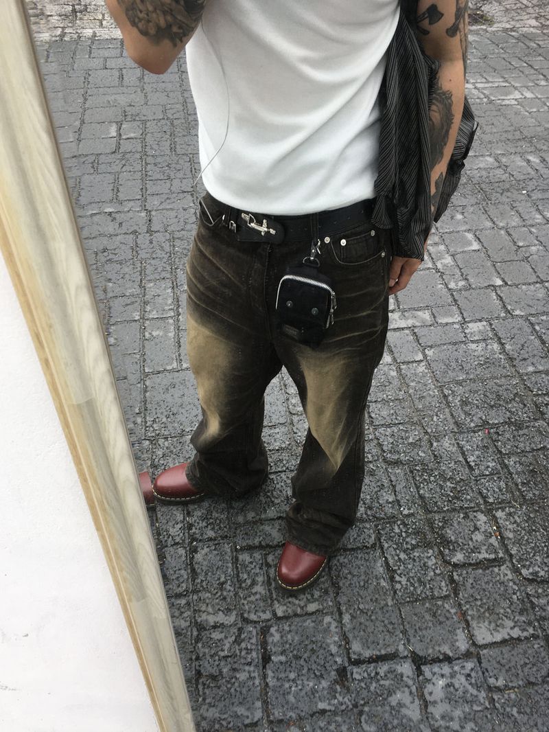 No.1769 P flare washed PT