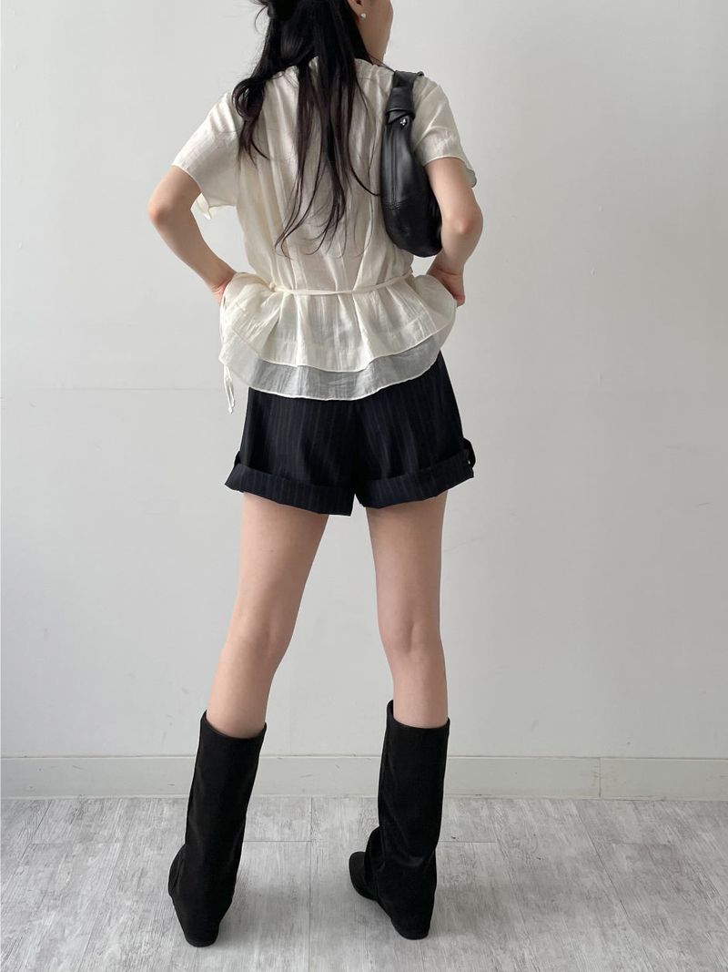 Stripe Cabra Shorts