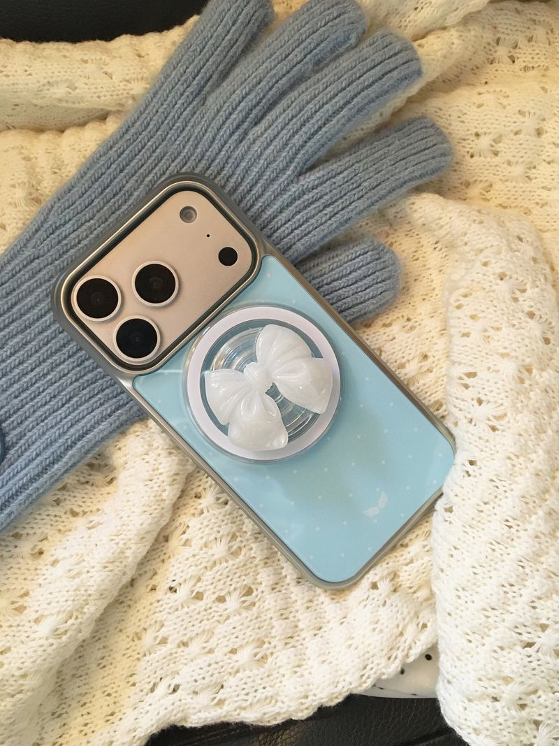 Big Ribbon Magsafe Smart Tok(White)