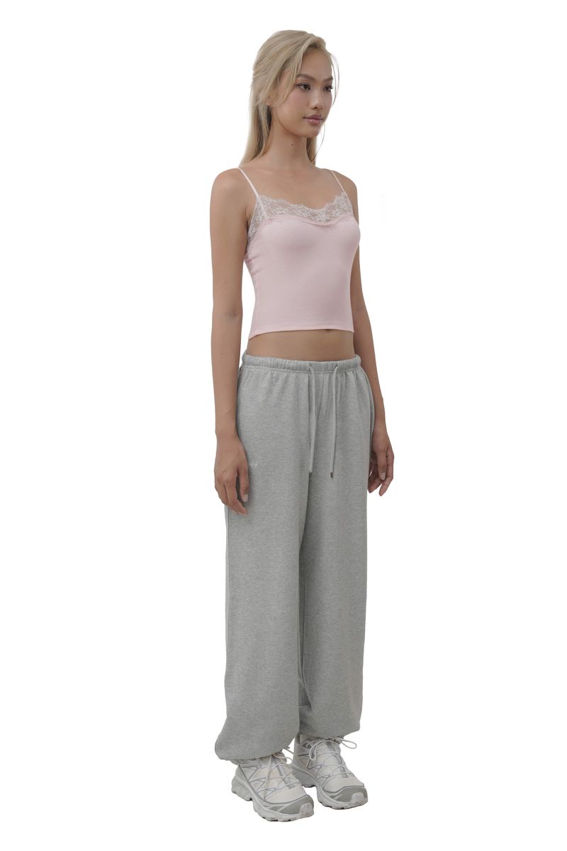 Cream donuts sleeveless, Baby Pink