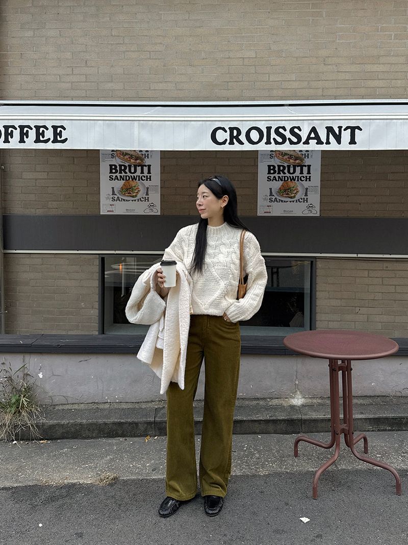 [MADE] ROIT WOOL ALPACA HANDMADE SHEARLING KARA COAT