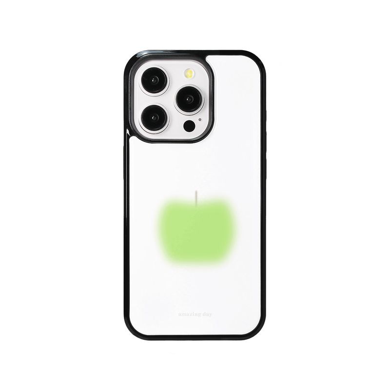 amazing day（アメージング デイ）の「[made] green apple (epoxy bumper case)（Smartphone Accessories）」