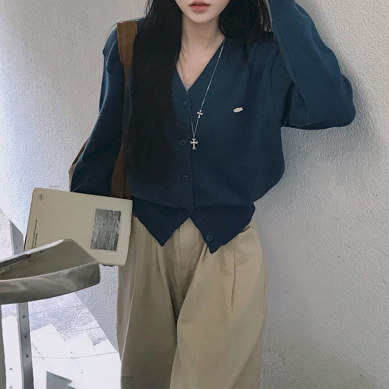 [bellide made] Merlin, Pendant V-neck Cardigan