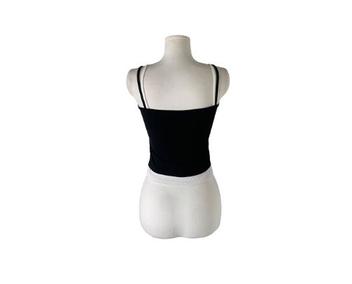 Molan Color Matching Layered Button Cap Sleeveless